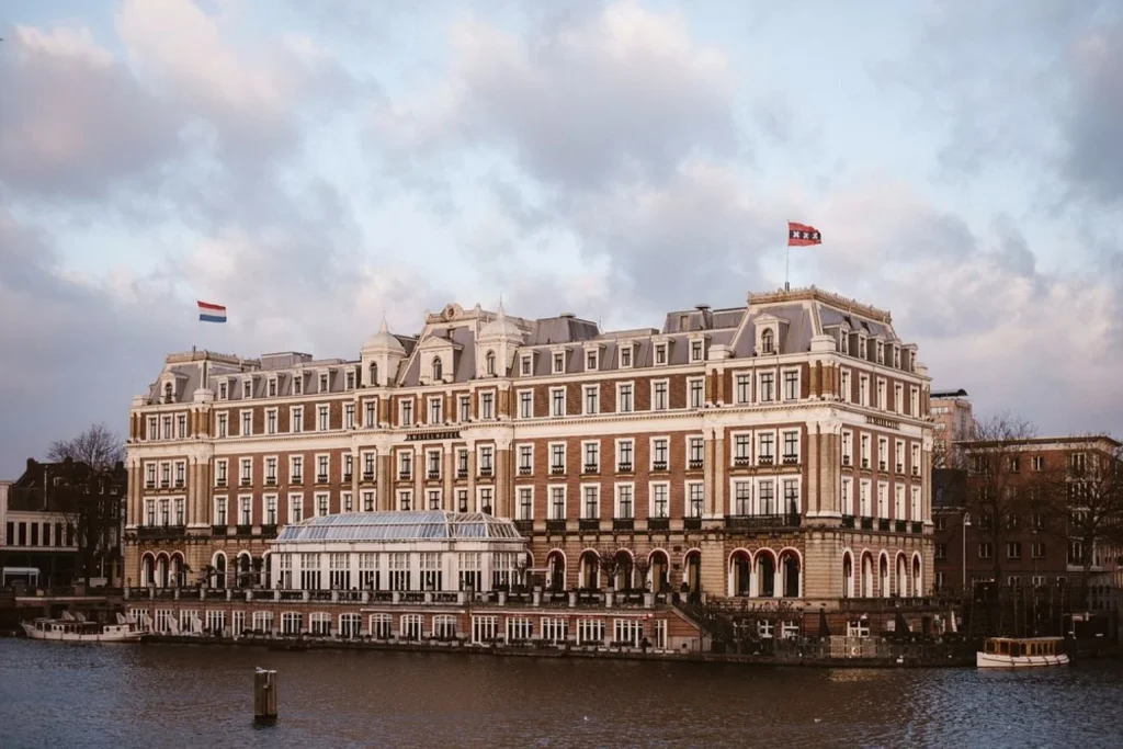 Grand historic waterfront hotel overlooking the Amstel River, InterContinental Amstel Amsterdam, Amsterdam