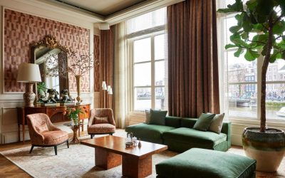 luxury room in De L’Europe Amsterdam hotel