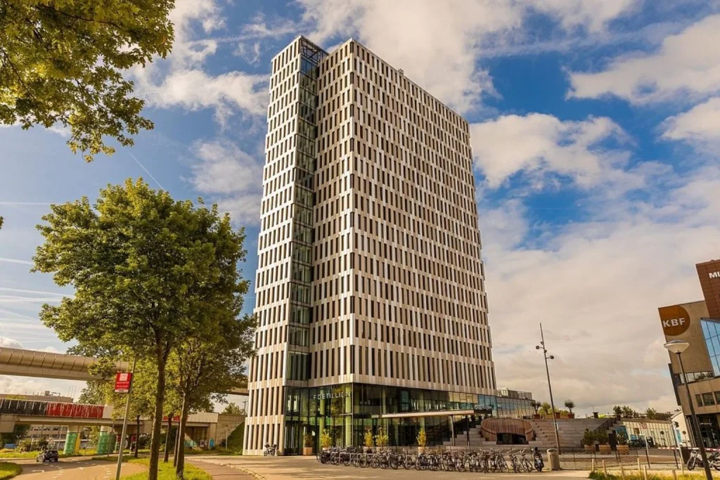 Exterior view of Postillion Hotel Amsterdam